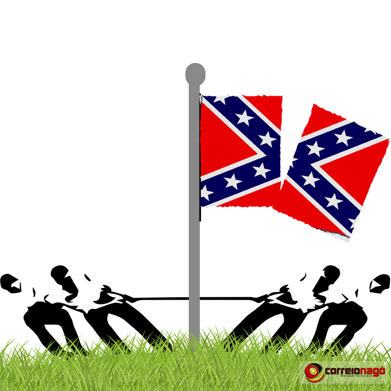 Uso Da Bandeira Dos Estados Confederados Divide Americanos Correio Nagô 