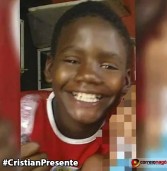 Cristian Soares Andrade, 12 anos, é morto durante ação em Manguinhos, no Rio