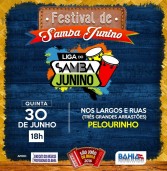 Samba junino animará as ruas e largos do Pelourinho