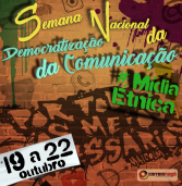 #DemoCom Instituto Mídia Étnica realiza ações na Semana de Democratização da Comunicação