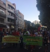 Negros e negras em marcha contra o racismo