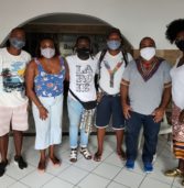 Licínio Januário, criador da WoLo Tv, visitou a sede do Instituto Mídia Étnica