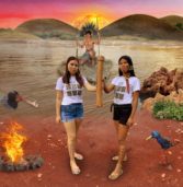 Artistas indígenas e não indígenas apresentam a diferença entre uma reunião online comum e uma Fogueira Digital