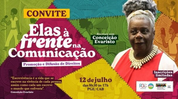 SPM promove encontro com mulheres comunicadoras com a participação especial de Conceição Evaristo