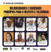 Roda de conversa sobre respeito e tolerância reúne religiosos em Salvador