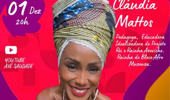 Rainha destaque do Muzenza, Cláudia Mattos, participa de websérie mineira e fortalece ponte cultural entre Bahia e Minas Gerais