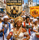 Bandas Filhos de Korin Efan e Omó Obá levam ancestralidade e resistência negra para a Avenida neste sábado de Carnaval