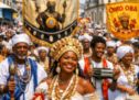 Bandas Filhos de Korin Efan e Omó Obá levam ancestralidade e resistência negra para a Avenida neste sábado de Carnaval