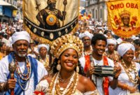 Bandas Filhos de Korin Efan e Omó Obá levam ancestralidade e resistência negra para a Avenida neste sábado de Carnaval